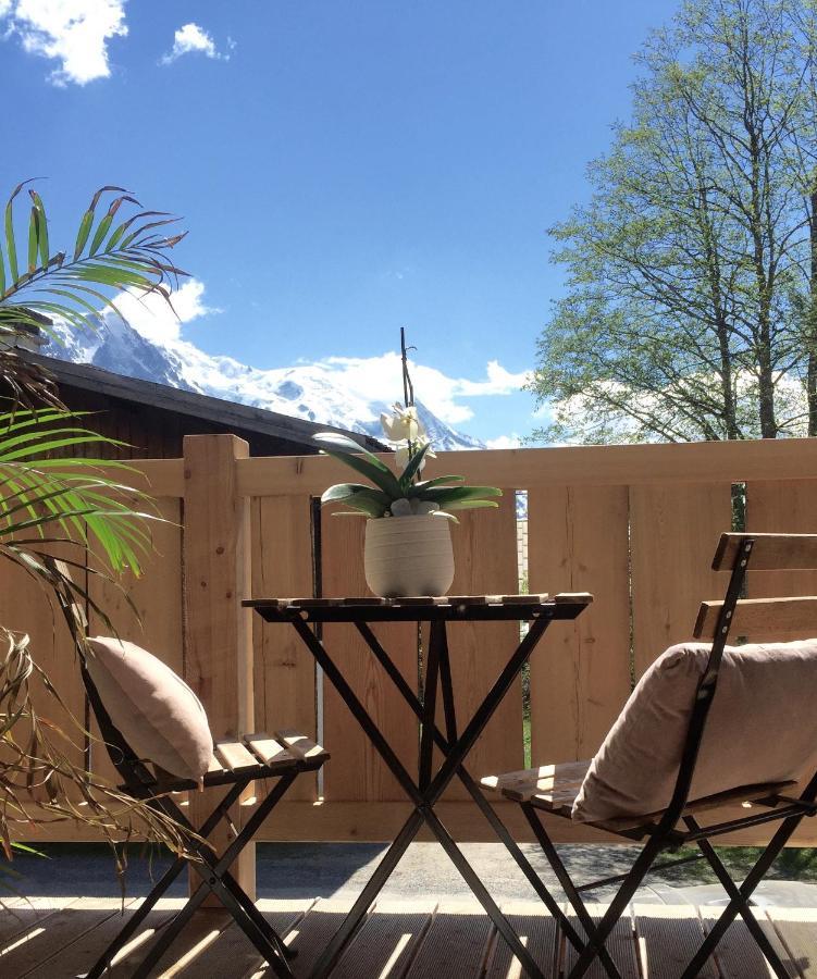 Chalet Le Petit Nicolas, Jacuzzi, Vue Mont Blanc Chamonix Buitenkant foto
