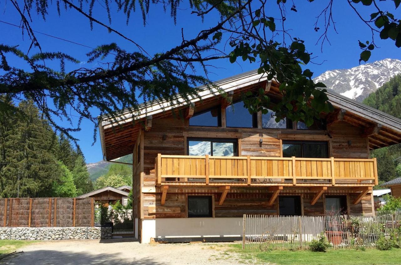 Chalet Le Petit Nicolas, Jacuzzi, Vue Mont Blanc Chamonix Buitenkant foto