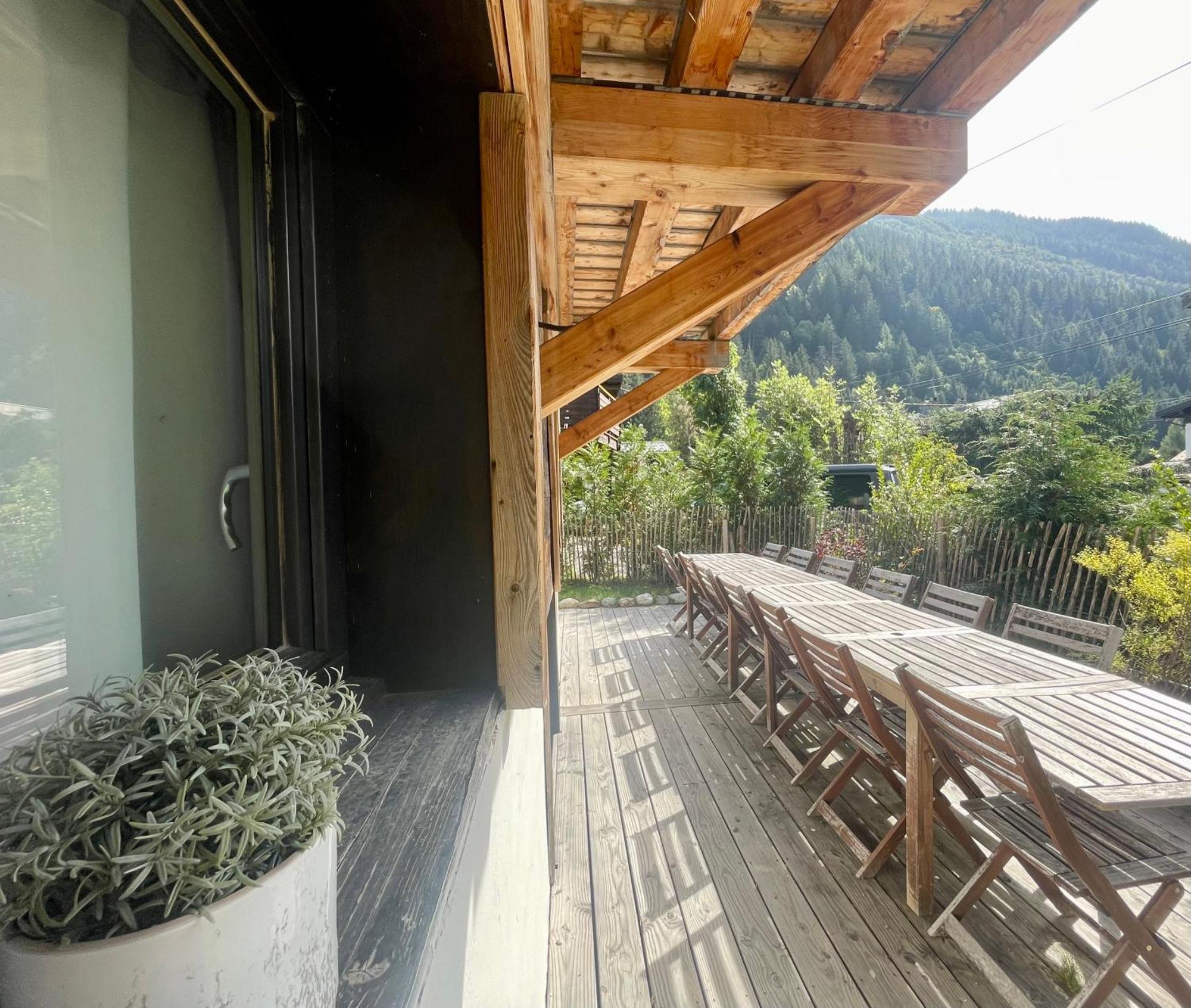 Chalet Le Petit Nicolas, Jacuzzi, Vue Mont Blanc Chamonix Buitenkant foto