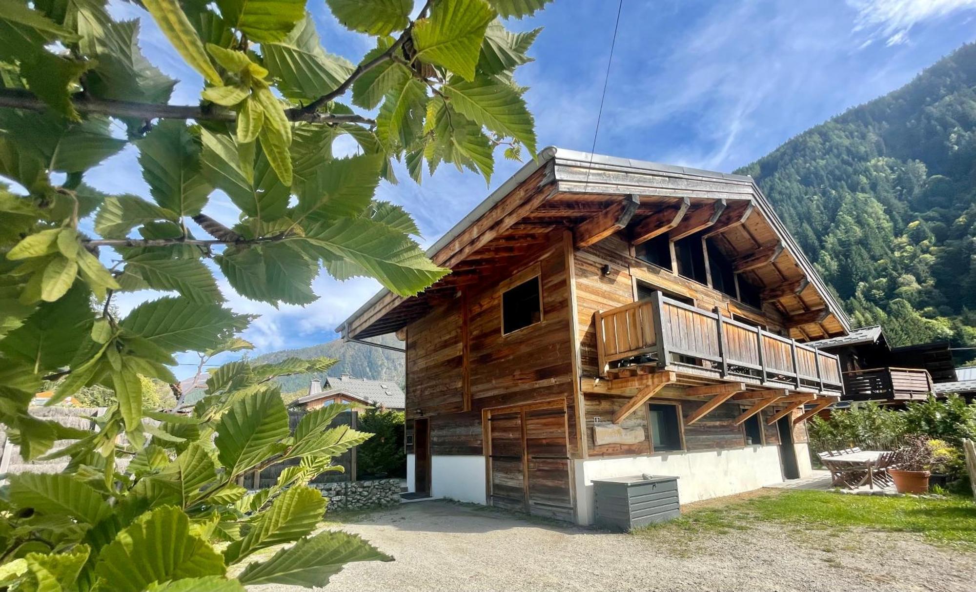 Chalet Le Petit Nicolas, Jacuzzi, Vue Mont Blanc Chamonix Buitenkant foto
